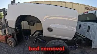 Supercharged single cab bed removal rebuild