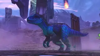 ARK Survival Ascended! Extinction non-dedicated server, I tamed the Moro Rex aka indominous Rex