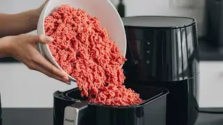 Ground Meat + Air Fryer = My Easiest Dinner Ever!
