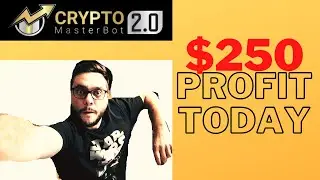 $250 Profit Today With Crypto Master Bot 2 Forex Trading Software. Live Trading Session 2020