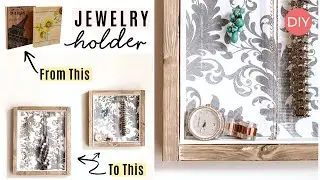 Dollar Tree Jewelry Holder DIY| Must See 👀 | Ashleigh Lauren