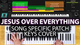 Jesus Over Everything MainStage patch keyboard cover- The Belonging Co