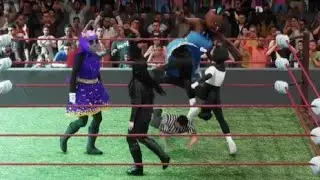WWE BattleTeam: Emily Snow & Goose vs Kelly The Cat & Nicole Ninja Girl