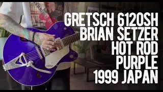 Gretsch 6120SH Brian Setzer Hot Rod Purple 1999 Japan