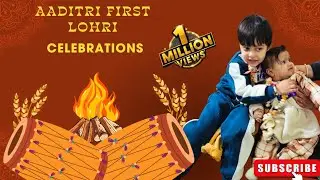 First Vlog Lohri Celebration 🎉🪁 लोहड़ी उत्सव 🔥 🌽🔥🪁🥜🎊