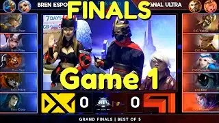 MPL FINALS Game 1 (BREN vs CIG) YUJI GOT MANIAC! BREN Lang Malakas - MPL PH Season 2 Championship