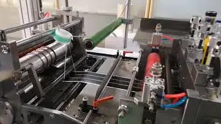 Rotary kiss slit aluminum tape