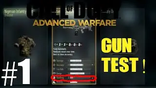 Gun Test Ep.1 - Zero Handling (Call Of Duty: Advanced Warfare)