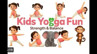 Fun Kids Yoga! 🧘 Easy Poses for Strength & Flexibility | Yoga With Animals
