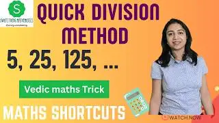 Super Easy Tricks to Divide by 5, 25 & 125!  No Long Division! Quick Divide | bsc, Engineering Math