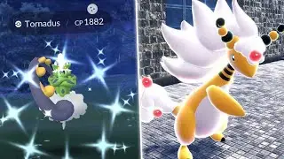 TORNADOUS AND MEGA AMPHAROS RAID INVITES | POKEMON GO LIVE