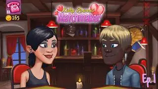 ASMR Playing Kitty Powers&rsquo; Matchmaker (Clicky whispers, inaudible whispering) ❤️ Ep 1