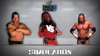 WWF SmackDown! (2000) - Big Show v Kane v Triple H [Match Simulation]