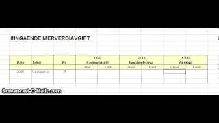 Regnskap: Inngående Merverdiavgift (Utarbeidet av Ingeborg) lærer Carina Bratli