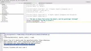 Python: основы и применение / Стандартные методы и функции для строк (шаг 3)