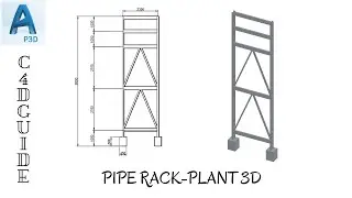 TUTORIAL AUTOCAD PLANT 3D - PIPE RACK