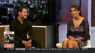 ESPN SportsCenter Interview | Victoria Arlen & Val Chmerkovskiy - 09.07.17
