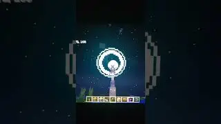 Minecraft, cool particle effect on arrows.