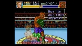 Super Punch Out!! Perfect/Dizzy Run - Piston Hurricane