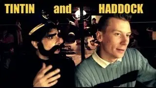 The Adventures of Tintin - Done in 60 seconds REAL LIFE
