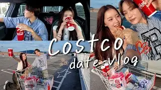 【vlog】彼女の運転で久しぶりのコストコデートらぶらぶで幸せすぎた♡🛒