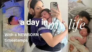 A day in my life with a Newborn | we ended up in the emergency room ..*** 