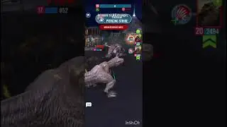 How to beat the megalosuchus raid-easy method #jurassicworldalive #raids #dinosaur