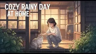 Cozy Rainy Day at Home | Ghibli-Style Animated Story 🌿