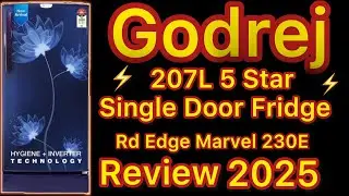 Best 5 Star Single Door Fridge | Godrej 5 Star Fridge | Godrej 5 star fridge with Base Drawer 2025