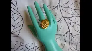 ANILLO ROSA FACIL Y RAPIDO