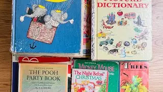 Thrifty Thursday #8: Vintage Children's Books, ABC Little Golden Books, etc.