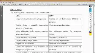 Embedded system design  difference between CISC and RISC