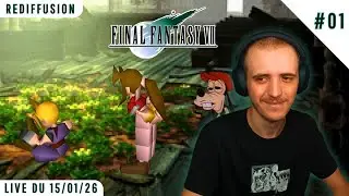 ON EST DANS ROBLOX ? (le jeu des jeunes l&agrave;) /Final Fantasy VII #01/ [REDIFFUSION]