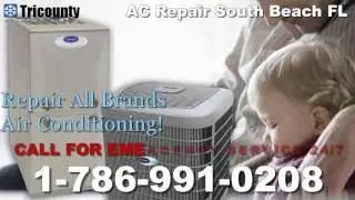 AC Repair South Beach, FL - 1-786-991-0208 - AC Service Repair South Beach Florida