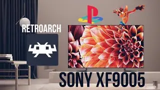 RetroArch на Sony XF9005 (X900F) Игры PlayStation one