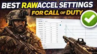 Best RAW ACCEL SETTINGS for COD (EASY) 2026