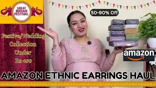 Amazon Haul 🌷💕|| Amazon Earrings Haul || DressUP with Preet #amazonfashion 