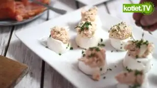 Śmietankowy mus z pastą łososiową - Kotlet.TV