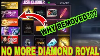 WHY DIAMOND ROYAL REMOVED || FREE FIRE REMOVE DIAMOND ROYAL INDIAN SERVER | DIAMOND ROYAL NOT SHOW