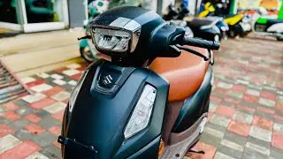 Suzuki Access Matte Black 2025 facelift