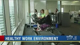 Working out at work increases productivity
