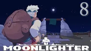 Moonlighter Let's Play Ep. 8 - Defeating the Golem King With Fully Enchanted Armor!!
