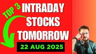 Top Trader Shares BEST Intraday Stocks for Tomorrow