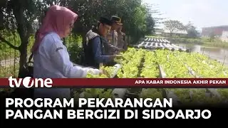 Polresta Sidoarjo Luncurkan Program Pekarangan Pangan Bergizi di 18 Kecamatan | AKAP tvOne