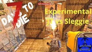 7 days to die A19 - Junk turret vs sledgie