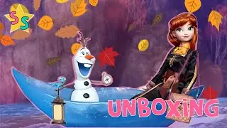 FROZEN 2 dolls Disney Store |🍁 Anna adventure play set|⭐ Doll stop motion