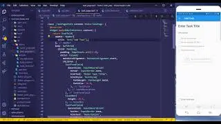 5. Flutter + PHP: Todo App - Completing the task page