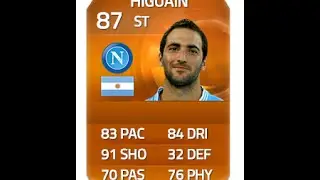 ORANGE MAN OF THE MATCH HIGUAIN! FUT 15 PLAYER REVIEW