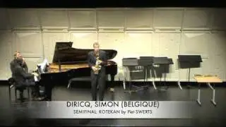 DIRICQ, SIMON (BELGIQUE) KOTEKAN by Piet SWERTS