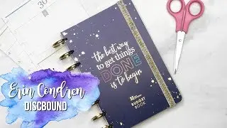 Erin Condren turned Discbound | Discbound Erin Condren Planner | EC Daily